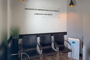 Interior de Oficina Abogados de Inmigración Los Angeles